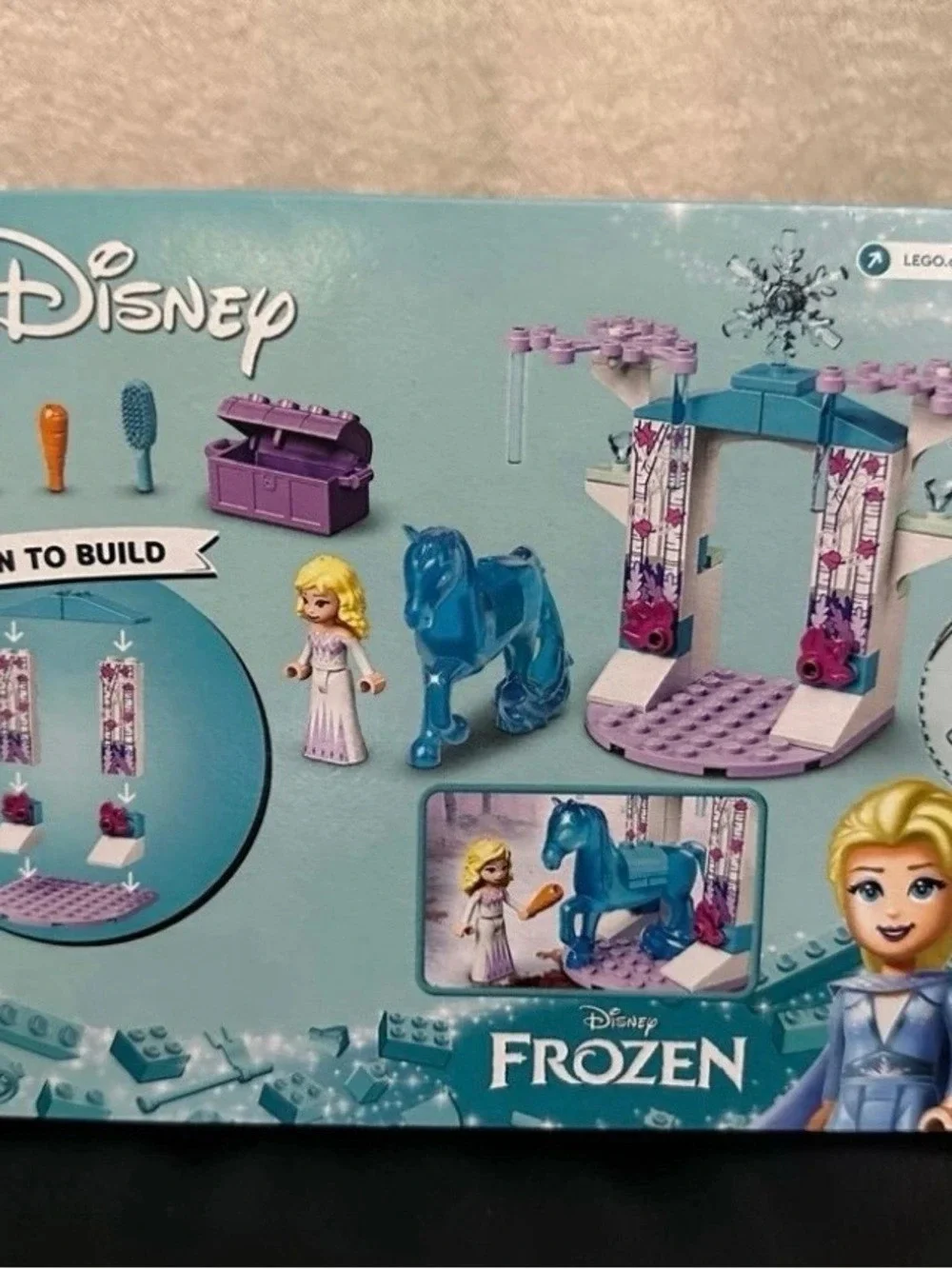 LEGO Disney Frozen Building Set Blue & Pink Like New